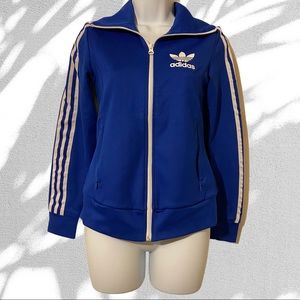 Adidas retro track jacket xs